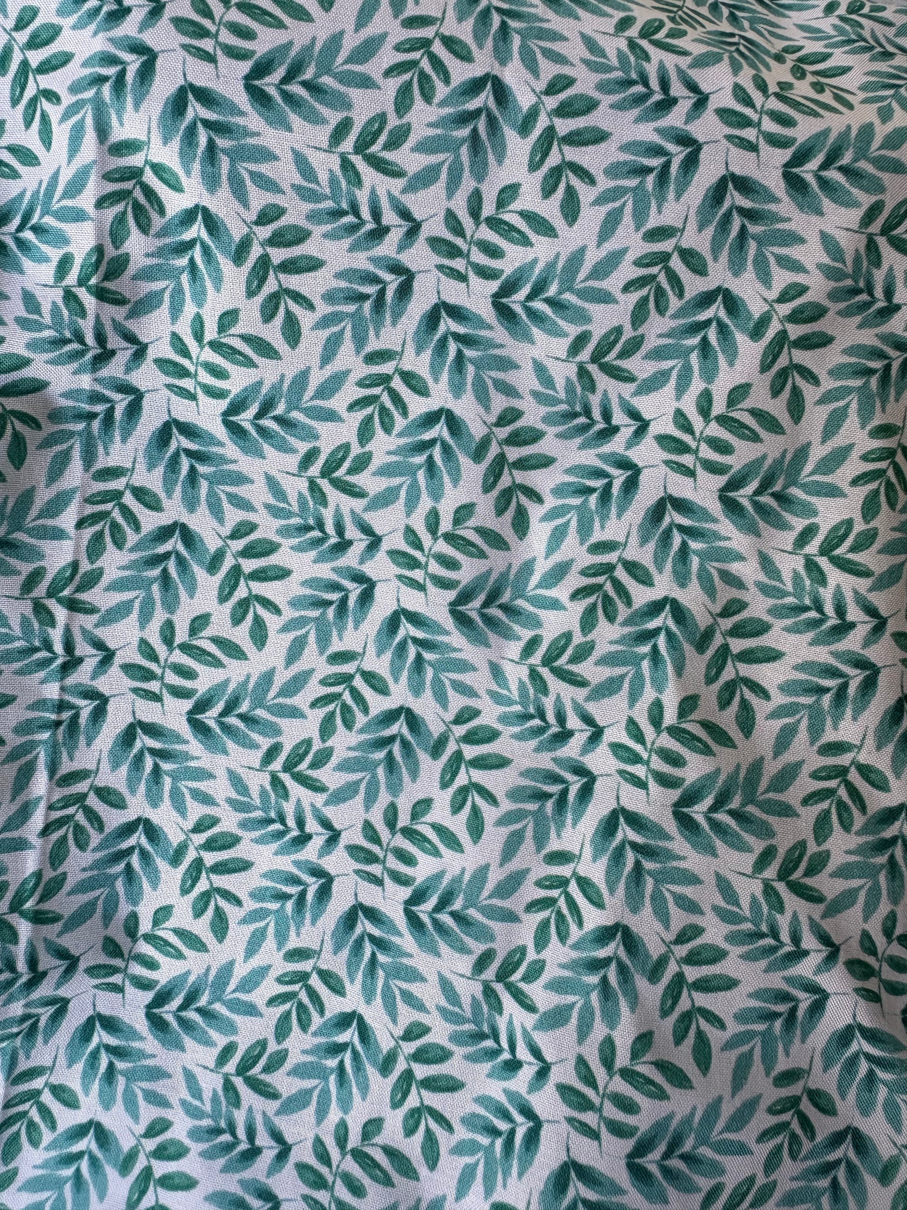 Leaf Fitted Cot Sheet