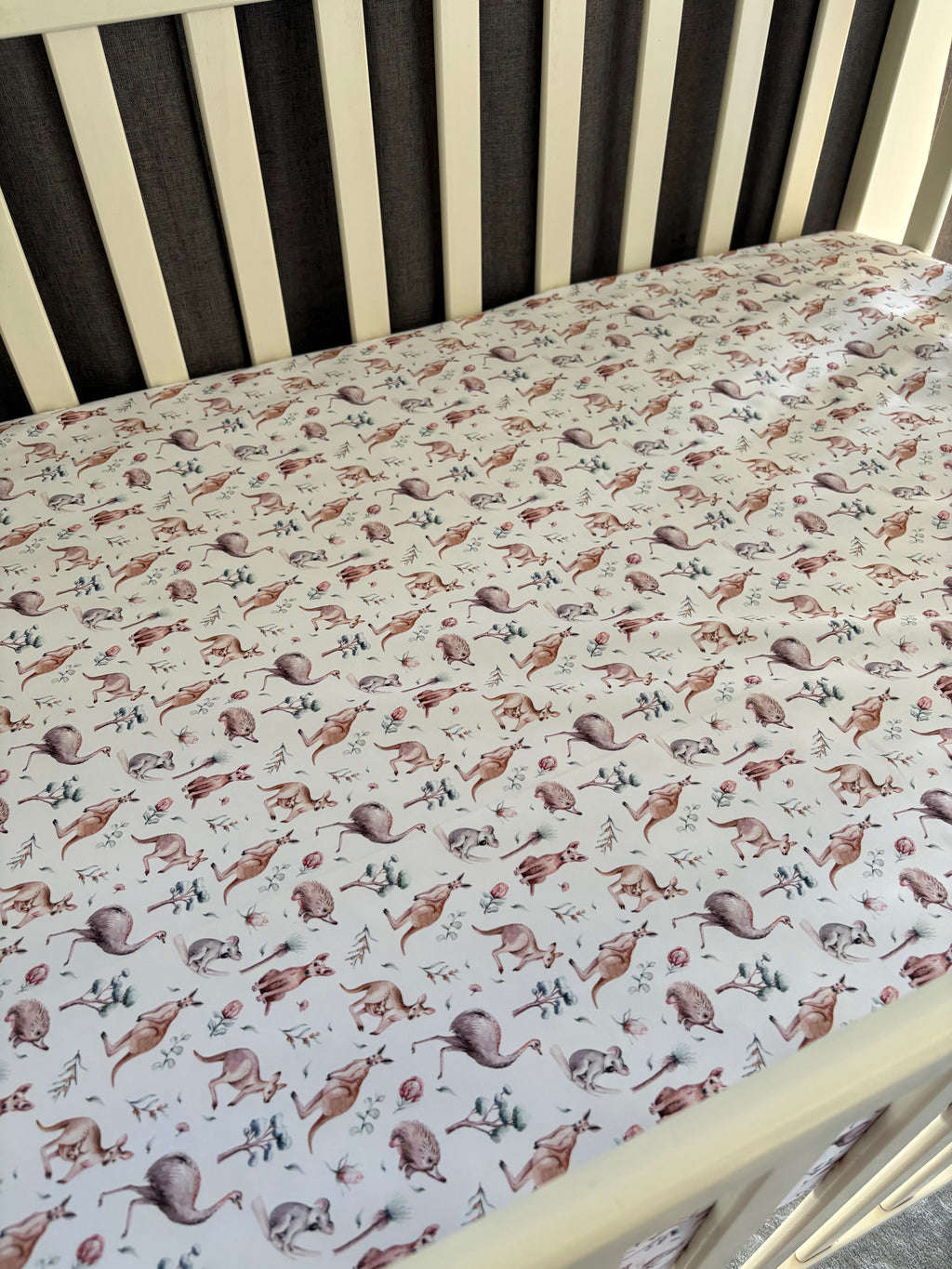 Matt Waterproof Cot Sheet
