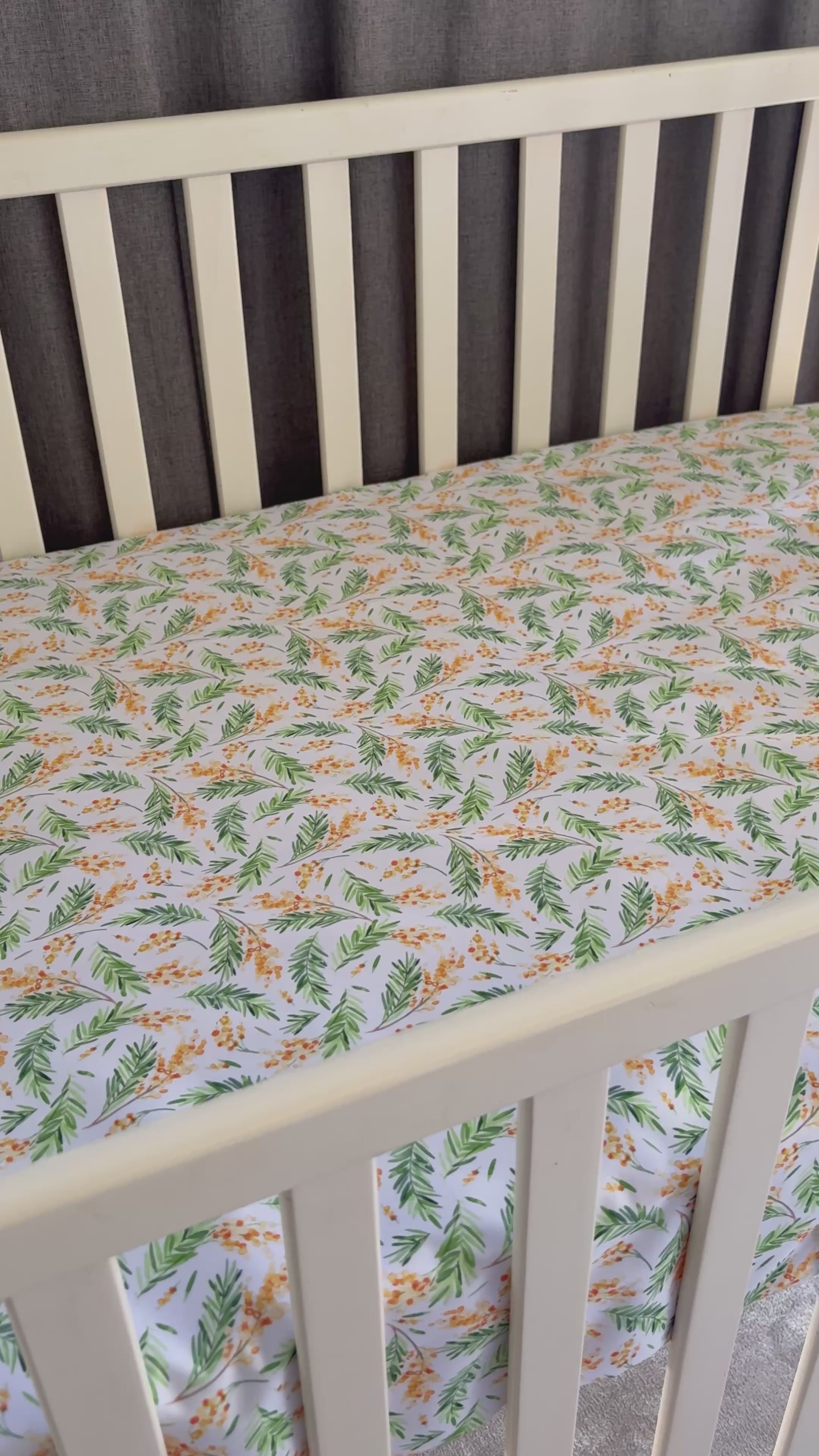Elyce Waterproof Cot Sheet